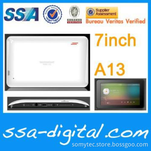 7\'\' 3G low price topsale MTK6572 GPS phone call Android 4.2 tablet PC